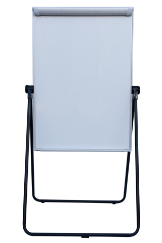 Фліпчарт магнітний сухостиральний, 70х100 cм, мобільний, вертикальний, BM.0201 BUROMAX